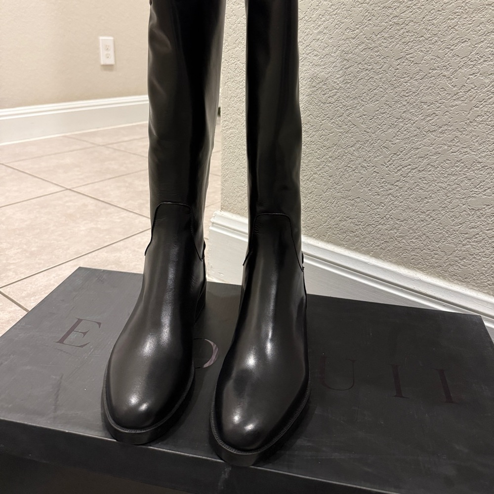 🇮🇹 Black Riding Boots - Picture 7 of 7